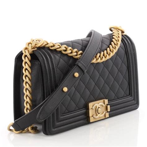 chanel boy caviar new medium|The Ultimate Guide to the Chanel Boy Bag .